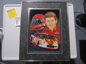 Bill Elliott and McDonald's Car Sam Bass ARTWORK - Picture 1 of 2