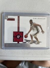 2005-06 Topps Pristine Personal Pieces Relics /350 Tim Duncan #PPC-TD HOF