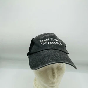 American Needle Catch Flights Not Feelings Baseball Hat Ted Cruz Cap Mesh - Picture 1 of 7