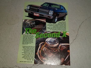1973 PONTIAC VENTURA article / ad - Bild 1 von 1