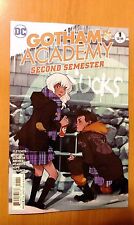 DC Gotham Academy: Second Semester # 1 (1st Print) Karl Kerschl Regular Cover 
