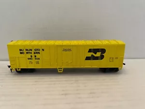 Bachmann Scala HO 51’ Reefer Burlington Northern Box Auto - Foto 1 di 9