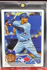 Gabriel Moreno 582 Exclusive RC 2023 Topps 582 Montgomery Club Silver Foil Stamp