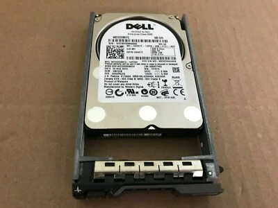 H367T DELL 0H367T  300GB 10000 RPM 6G SAS 2.5" HARD DRIVE WD3000BKFG W/TRAY - Image 1 of 3