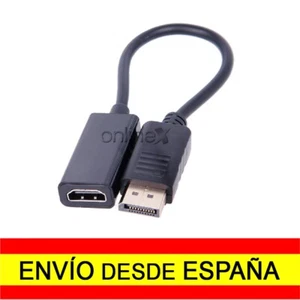 Adaptador Convertidor DP (DisplayPort) Macho a HDMI Hembra hasta 4k a2714 - Imagen 1 de 6