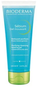 Bioderma Sebium Gel Moussant Purifying Cleansing Foaming Gel, 100ml - Picture 1 of 5