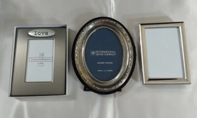 Lote de 3 marcos de fotos pequeños 2 X 3 Foto 1 de 4