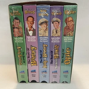 The Andy Griffith Show 5 Video Tape VHS Box Set Mayberry Music Opie Barney - Picture 1 of 7