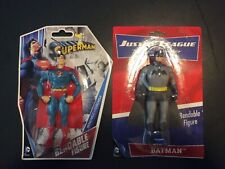 Batman And Superman DC Comics Bendable Figures New Sealed