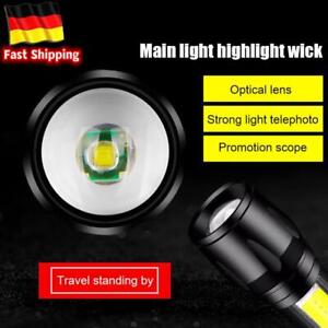 XPE+COB LED Flashlight Rechargeable 3 Modes Adjustable Lamp for Camping Outdoor