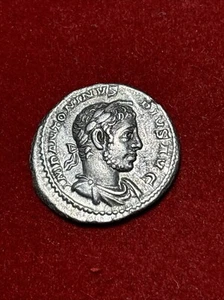 Roman Empire Elagabalus Denarius. 218-222 AD Invictus - Picture 1 of 8