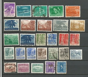 Indonesien 28 Marken ungestempelt & gestempelt /T7943 - Bild 1 von 1