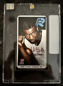 1984 Mike Tyson Rookie USA Boxing Tobacco card SEALED. Not Custom! Not Replica!