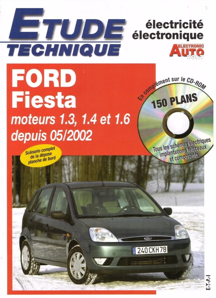 MANUALE RECENSIONE RIPARAZIONE AUTO PDF FORD EAV 809 - Fiesta motori 1.3 1.4 1.6 - Immagine 1 di 1