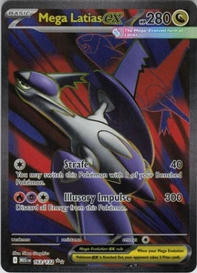 Mega Latias ex Ultra Rare ME01: Mega Evolution 163/132 NM - Picture 1 of 2