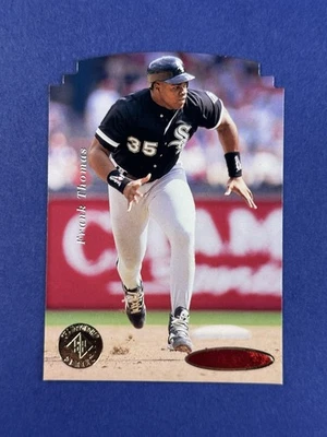 1995 Upper Deck SP Championship Series ~ Frank Thomas ~ Die Cut 140 ~ White Sox - Image 1 of 3