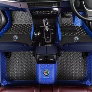 For Alfa Romeo Giulia 2015-2025 Car Floor Mats Auto Carpet Mats Right-hand Drive - Picture 1 of 39