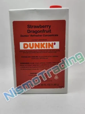 Fresa Dragonfruit Refrescador Concentrado Dunkin Exp. 27 de febrero de 2026 o posterior Foto 1 de 2