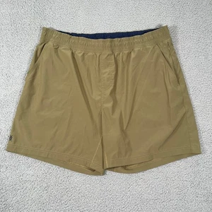 Rhone Mako Shorts Herren XXL khaki braun 7" Fitnessstudio Training Laufen Hybrid Schwimmen Strand - Bild 1 von 10