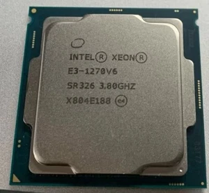 Intel Xeon E3-1270 V6 3.80GHz 4cores SR326 LGA1151 1270V6 CPU Processor - Picture 1 of 1