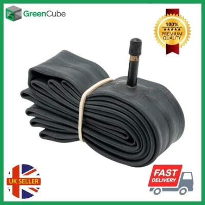 24"/26" Bicycle Inner Tube Straight Schrader Valve With Cap Mountain Bike Tubes - Image 1 of 3