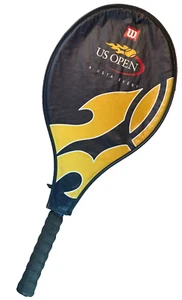 WILSON US Open Soft Shock Tennis Racquet + Cover 4 3/8: Excellent Condition - Picture 1 of 9