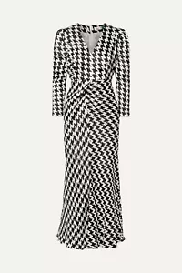 Rixo London Ziggy Houndstooth Dress Size XS - Picture 1 of 6