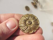 Brass Ormolu Furniture Hardware Mount French Floral Flower Antique STYLE- £3each