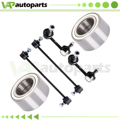 6x Rodamientos de rueda de enlace de extremo de barra estabilizadora trasera para Mitsubishi Outlander Sport 2011-15 Foto 1 de 4