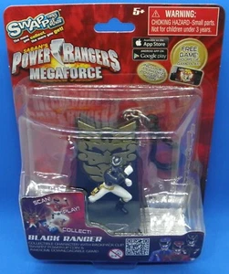 2013 Power Rangers Megaforce - Swappz - BLACK Ranger - MOC - POWER UP Coins -  - Bild 1 von 4