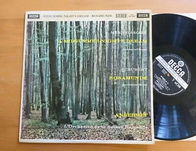 SXL 2229 ED1 Mendelssohn Midsummer Night's Dream Ansermet Decca 1st WBG - Image 1 of 4