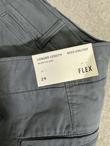 American Eagle Shorts Herren 29 blau Active Flex Stretch längere Länge adrett neu mit Etikett - Bild 1 von 5