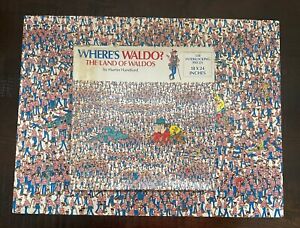 Where’s Waldo THE LAND OF WALDOS 550 Piece Jigsaw Puzzle Martin Handford 100%