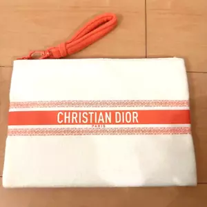 Christian Dior Novelty Summer Clutch Pouch 2024 towel fabric gift - Picture 1 of 6