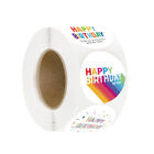 Happy Birthday Stickers for Gift Bags - 1 Roll
