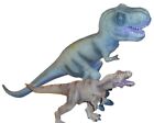 Dinosaurs Tyrannosaurus T-Rex & Velociraptor 2014 Maidenhead Toys R Us Rubber