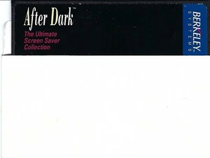ITHistory (1990) IBM PC Software: AFTER DARK Screen Saver (Berkeley) 5.25" - Picture 1 of 1