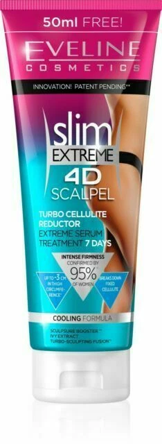 Eveline Cosmetics Slim Extreme 4D Scalpel Cellulite Reducer Cream for Women