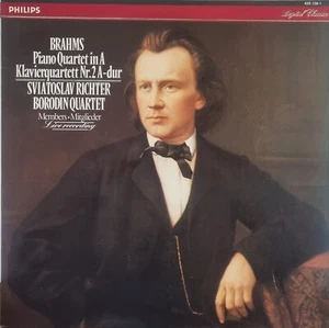 Svjatoslav Richter, Borodin-Quartet: Brahms- Piano Quintet in A / Philips - Picture 1 of 3