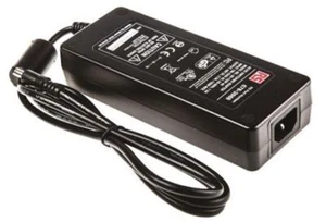 1 x 1 x RS Pro 48V dc Power Supply for Laptop, 2.5A, C14 Connector - Picture 1 of 2