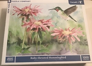 1000 Piece Jigsaw Puzzle Ruby-Throated Hummingbird NEW - Picture 1 of 1