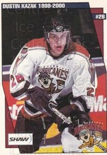 1999-00 Lethbridge Hurricanes #14 Dustin Kazak