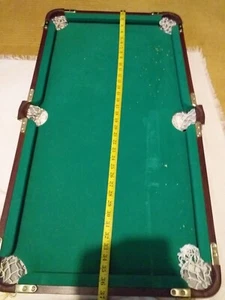 Used Pool Snooker Table Just Table Con used Sz 36×20in Mix Colour - Picture 1 of 6