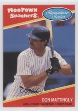 1991 Mootown Snackers Signature Series Food Issue No Coupon Don Mattingly #15