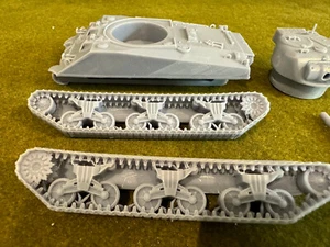 Resin 3D printed 1/56 28mm US M4 Sherman Firefly tank like Bolt Action [45/004] - Picture 1 of 5