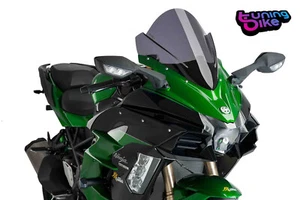 PUIG CUPOLINO Z-RACING KAWASAKI NINJA H2 SX SE 22-23 FUME SCURO - Photo 1/1