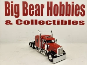 1/64 DCP/FG Red & Black Kenworth W900L 72" Aero Sleeper - Picture 1 of 11