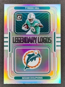 Holograma Panini Optic Tyreek Hill Legendary Logos 2022 #LL-14 Miami Dolphins - Imagen 1 de 2