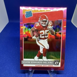 2020 Donruss Optic CLYDE EDWARDS-HELAIRE Rated Rookie Holo Pink #171 RC - Picture 1 of 4