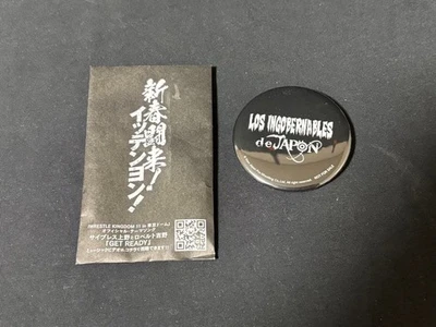 Japan Pro Wrestling Los Ingo Can Badge - Photo 1/2
